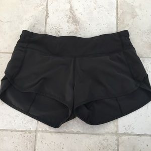 Lululemon Black Speed Short EUC